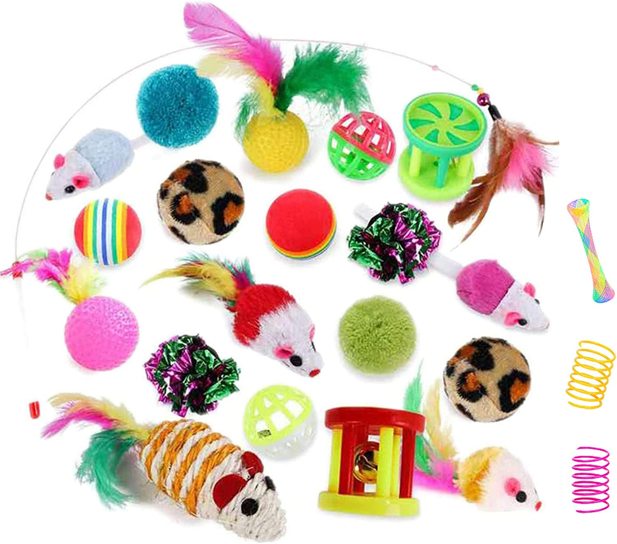 32Pcs Cat Toy Bonanza