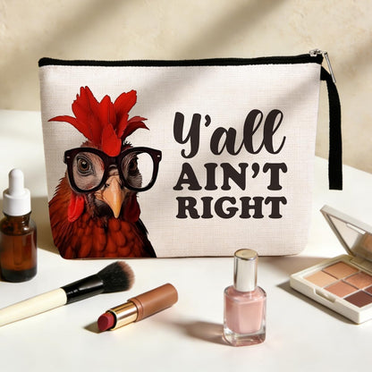 Funny Chicken Gift Chicken Lover Gifts Cosmetic Bags Chicken Lady Gifts