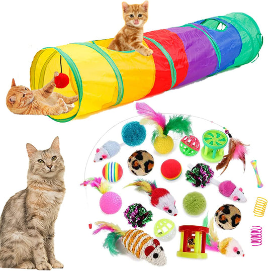 32Pcs Cat Toy Bonanza